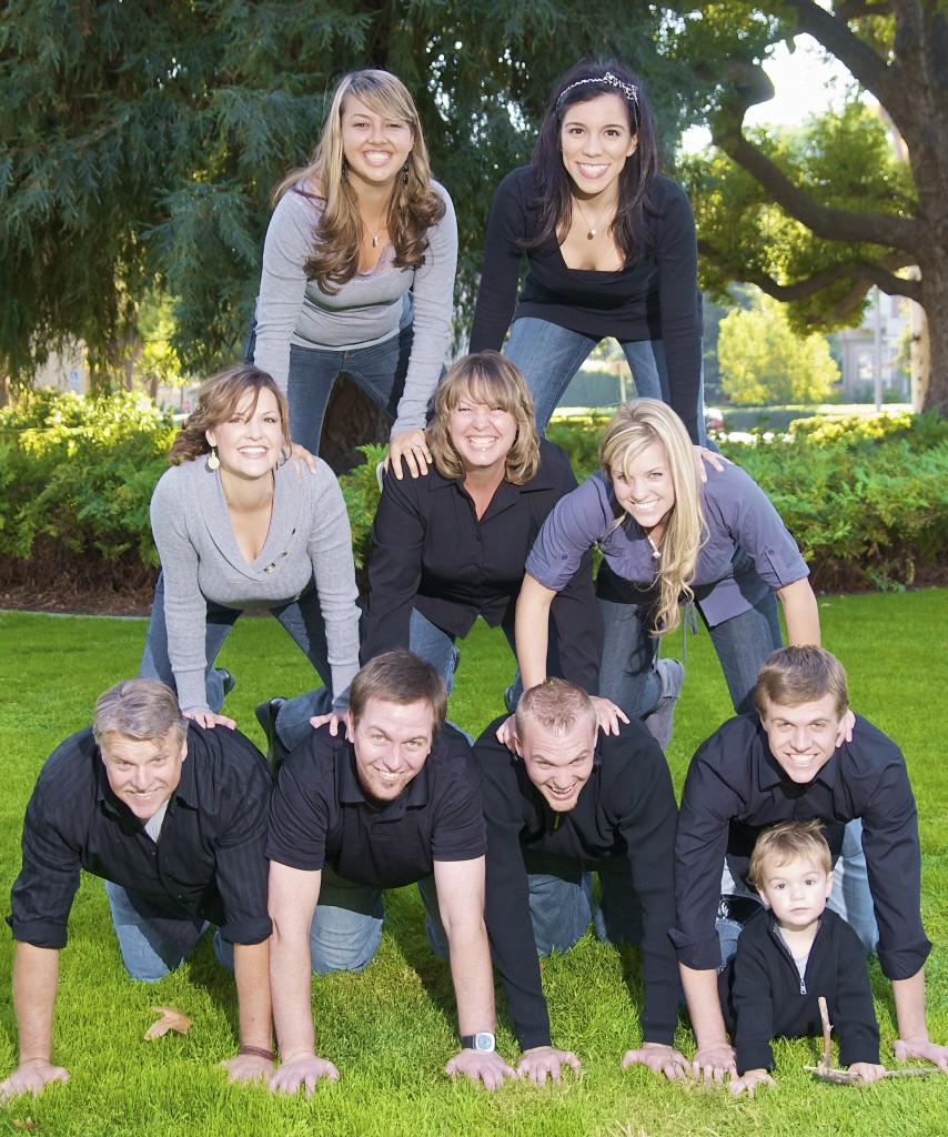 L to R, Top: Tricia and Krystal, Middle: Melody, Lisa, and Alayna, Bottom: Mike, Jacob, Jon, Chris, and Theo